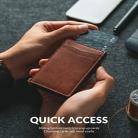 RFID kreditna bankovna kartica Nosač novčanika Muškarci ultra tableta ultra table Case torbica, ugljični