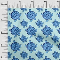 Onuone pamuk fle srednje plave tkanine nautičke DIY odjeće pretežanje tkanine za ispis tkanine sa dvorištem