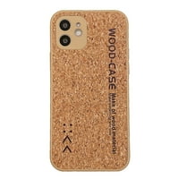 Toyella Creative Japanski mekani drveni vlakno vlakno zaštitnim poklopcem od mekog drvenog vlakana iPhone11Pro