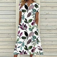 Dyegold Sendresses za žene Ležerne prilike Ležerne prilike - Plus size Ljetne haljine Ženske zakrivljene