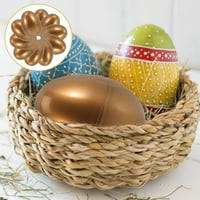 Zlatna plastična uskršnja jaja ispunjena uskršnja jaja Uskršne kutije za bombone