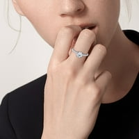 Lroplie prstenovi za žene djevojke u obliku kruške oblikovane cirkonske zabave za zabavu svadbeni mladenci GIF 6- prstenasti pokloni
