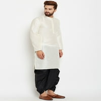 Muška svila Blend Bollywood Style Designer Party Nosite indijski etnički Dhoti Kurta