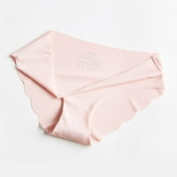 Aaimomet Gaćice za žene Ženske gaćice Pink čipka prozirna izdužena donje rublje Udobne bešavne kratke