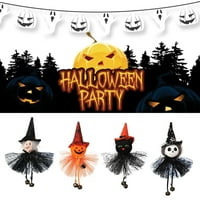 Halloween Viseći bundevu duh vještica crna mačka u zatvorenom vještica privjesak dekor