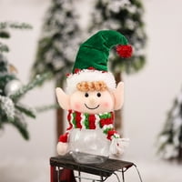 Božićni slatki slatkiši jar goblin patuljak poklon torba Privjesak božićnjak Privjesak