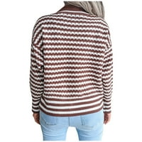 Vivianyo HD džemperi za žene Clearence Plus Veličina Žene Modni Ležerni džemper za povezivanje sa vepovima