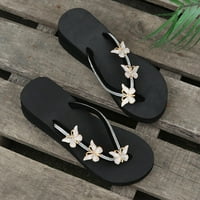 Papuče za žene, AXXD Ženske cipele Dame Ravne sandale patentni papuče otvorene nožne cipele Summer Beach