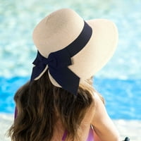Šeši na plaži Lagani ženski sklopivi pakirani slamnati Sunce šešir, priroda