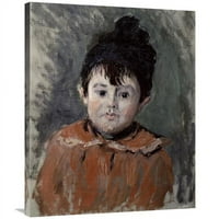 Globalna galerija GCS-278685-36- In. Michel Monet u pompomskom šeširu, umjetničkim printom - Claude