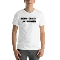 2xl svjetovi najveći LAN supervizor kratkih rukava pamučna majica s nedefiniranim poklonima