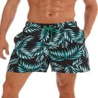 Haite muns boardshorts džepni kupaći kostim s plihovima visokih struka Brze suha plaža hlače nacrtajući