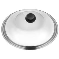 Multifunkcionalni kuharski poklopac ploče od nehrđajućeg čelika vidljivo zamijenjen poklopac za prženje wok potmeta wok poklopac