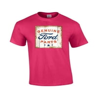 Američki Ford originalni dijelovi za odrasle majica kratkih rukava-Fuschia-XXXL