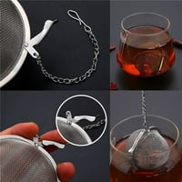 Tea Cjedilo za tečaj infuser Nadograđena premija za labav čaj Stempy Tea Ball za aromatiranje čaja - 3