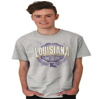 Louisiana La Student Campus Pride Muška grafička majica Tees Brisco Marke 4x