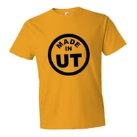 Pleasemetees muns od rođenih u Utah Ut logotip oznaka HQ ​​Tee