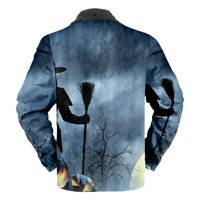 Proljetne jakne starije odjeće Muška zima Hallowee Ležerne tip gumba s dugim rukavima debeli kaput svijetlo
