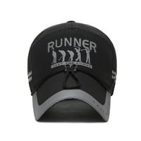 Gyouwnll Beanies šešir reflektira kapu za trčanje Brzi suh šešir za muškarce Flashback Sports Cap