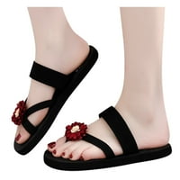 Ženske sandale Dressy Cvijeće plaža Dodirni domovi domovani cipele za žene crvene veličine 6