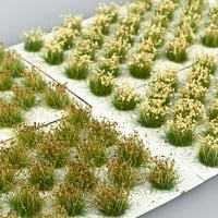ANNA samoljepljiva statička travna trava minijaturna scenografija Wildflowers cvjetni pleteni kafići