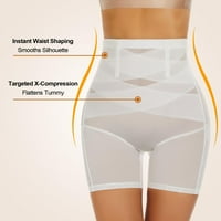 Tummy Control Oblikovne gaćice za žene Visoko struk Trailer Butt Lifter Bespremljeno tjelesne kratke