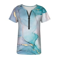 Strungten Trendy ljetne košulje Žene modne ležerne pristiglih povremenih majica kratki rukav patentni