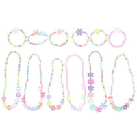 Akrilne perle šarene lančane na narukvice na narukvice za djecu djece djevojčice djece