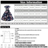 Bazyrey ženske haljine Ljeto čipka kratki rukav Fit & Flare haljine ženske cvjetne casual casure Crte