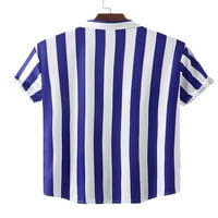 Rejlun Muške vrhove majica rezervacije kratkih rukava majica Redovna fit bluza casual plaža Ljetne košulje