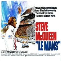 Le Mans Steve McQueen 1971. Movie Poster Masterprint