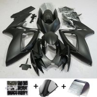 MAD Hornets ubrizgavanje plastičnih kit mat crna fit za suzuki gsxr 2006-2007