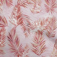 Onuone pamuk poplin crvena tkanina tropskog lišća preteljenog materijala Ispisuje šivanje tkanine sa