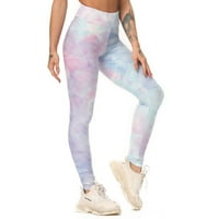 Teksture joga hlače jednorog Scrounch guzički gamaši visoki struk teretana Sportske utežne hlače za fitness
