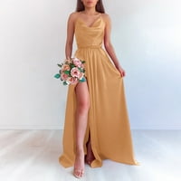 Ženska klizačica Maxi haljina meke bodycon haljine za ženske ležerne haljine za ljetnu casual haljinu