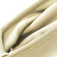 Ženski pad vrhova ženskih modnih ležernih otisnih rukava za bluze za bluze za rupu Džepni pulover dukseve
