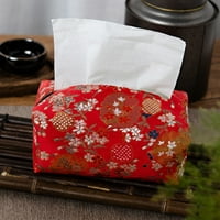 Tkiva zvona kineskog stila Tkiva pravokutnika za salvete i papirnate ručnike, Desktop ukras za dom