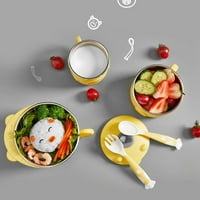 Archer set Set za pribor za jelo za pribor za jelo crtani oblik toplinske konzerve za prehrambene proizvode za izolirane posude za bebe postavljene za ručavanje