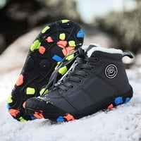 Dječaci Dječje čizme za snijeg zimske tople visoke cipele na otvorenom sportovi Neklizne planinarske