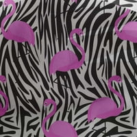 Onuoone Georgette viskoza ružičasta tkanina Flamingo DIY odjeća za preciziranje tkanine Tkanina od dvorišta široko