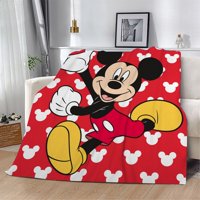 Mickey Minnie Mouse Light Ležerne prilike Udobne topline Mekani plišani Bacanje Odletnički pokrivač