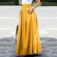 Leesechin Clearence ženske haljine plus veličina proljeća Ljetni pojas patentni patentni pojas s visokim