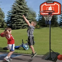 Košarkaški obruč za djecu zatvorenu vanjsku reprodukciju košarkaški obruč s kuglicama i najlonskim mrežama podesiva visina 3. FT-4. FT Toddler košarkaški obruči Golovi sjajni za dječake Djevojke starosne poklone