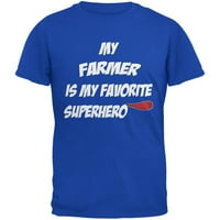 Farmer je moja superheroj kraljevska majica za odrasle - mala