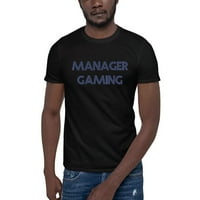 2xl Manager Gaming Retro stil kratkih rukava majica kratkih rukava po nedefiniranim poklonima