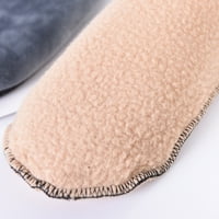 Snaga za žene za žene začištavanje jesen i zimski dječji leopard čarape s dvostrukim slojem plus baršunal