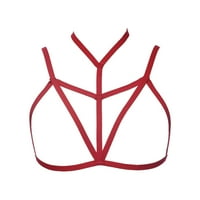 Toma ženski kabelski grudnjak erogena elastična premium materijala za zbirljivost Romantična firmnost zraka strastvena jedinstvena dizajna donje rublje crvena