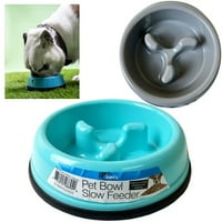 Bowl pasa Spori ulagač Anti Bloat NO Gulp Puppy Pet Cat Interaktivni ladici za hranjenje