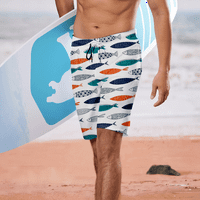 Fraigo muške trupe za plivanje Brze suho kratke hlače za plaže za muškarce sa džepovima Elastične strugove