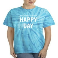 Sretni dan Tie-Dye ciklone - dizajni za žene -Martprints, ženski X-veliki